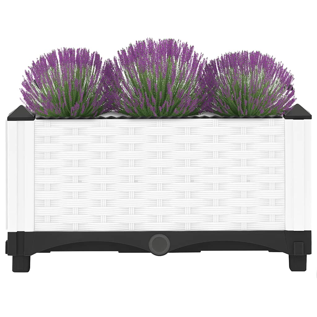 vidaXL Carré potager 40x40x23 cm en polypropylène