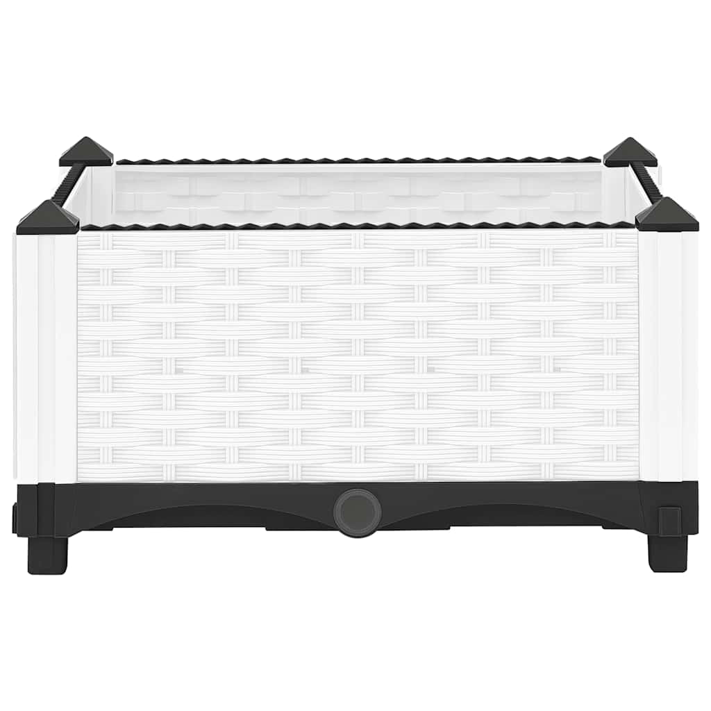 vidaXL Carré potager 40x40x23 cm en polypropylène