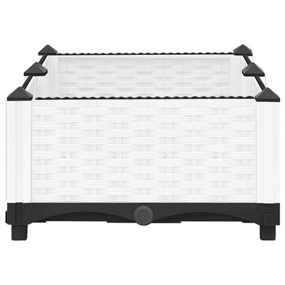 vidaXL Carré potager 80x40x23 cm en polypropylène
