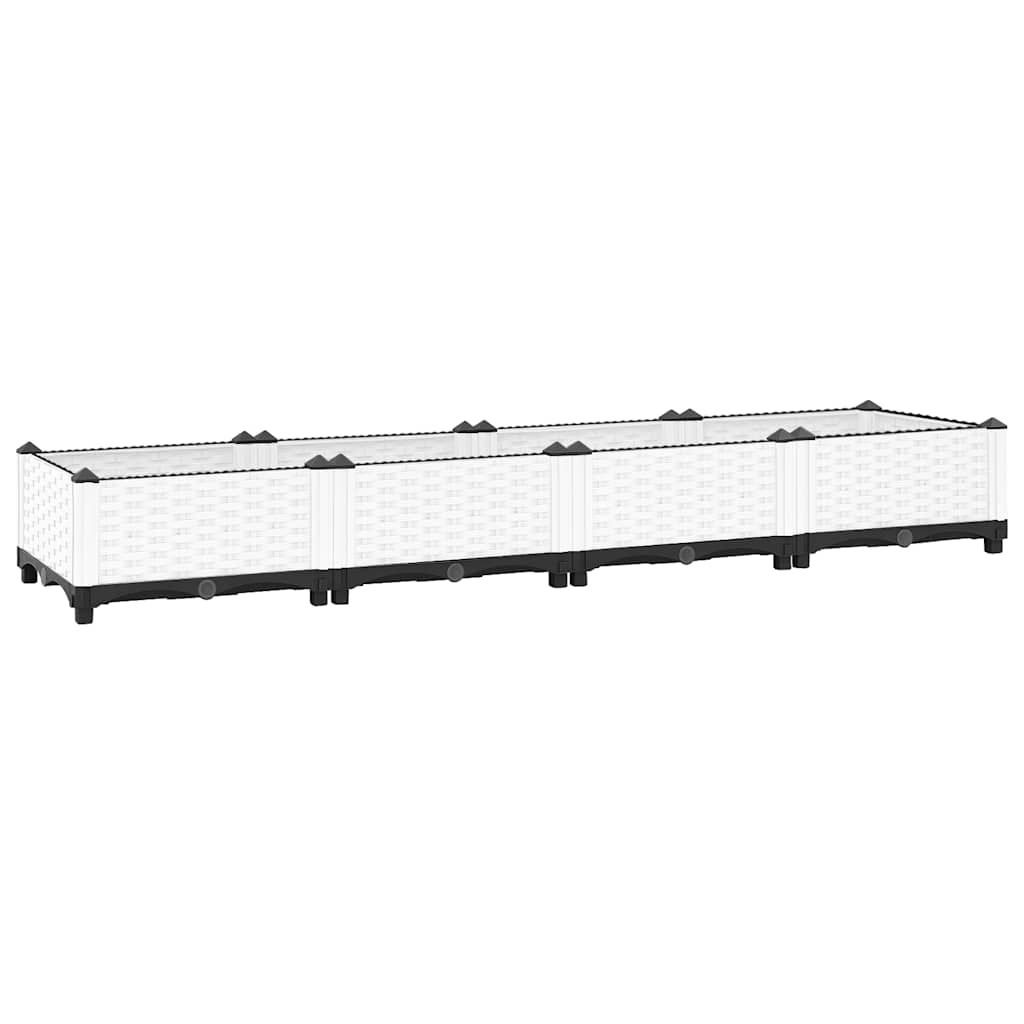 vidaXL Carré potager 160x40x23 cm en polypropylène