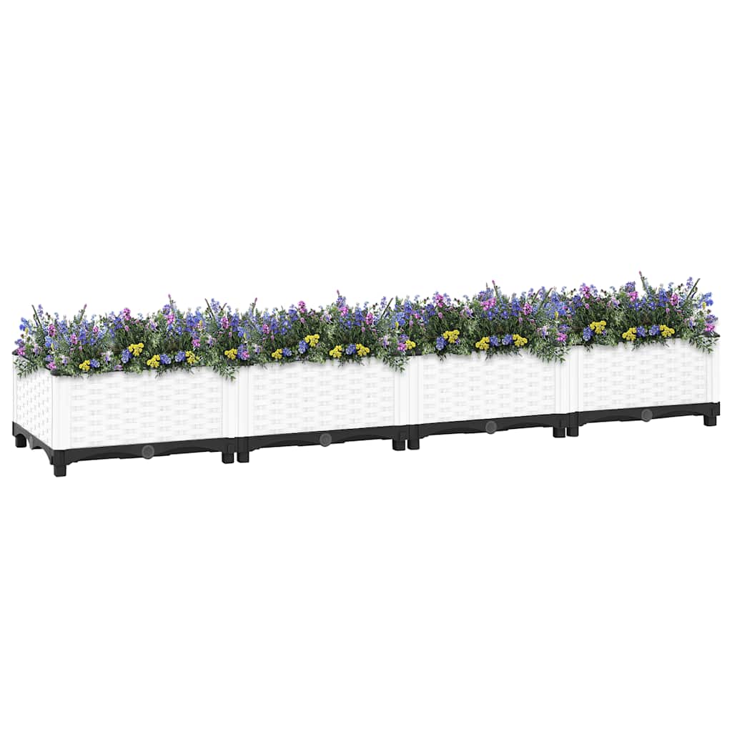 vidaXL Carré potager 160x40x23 cm en polypropylène