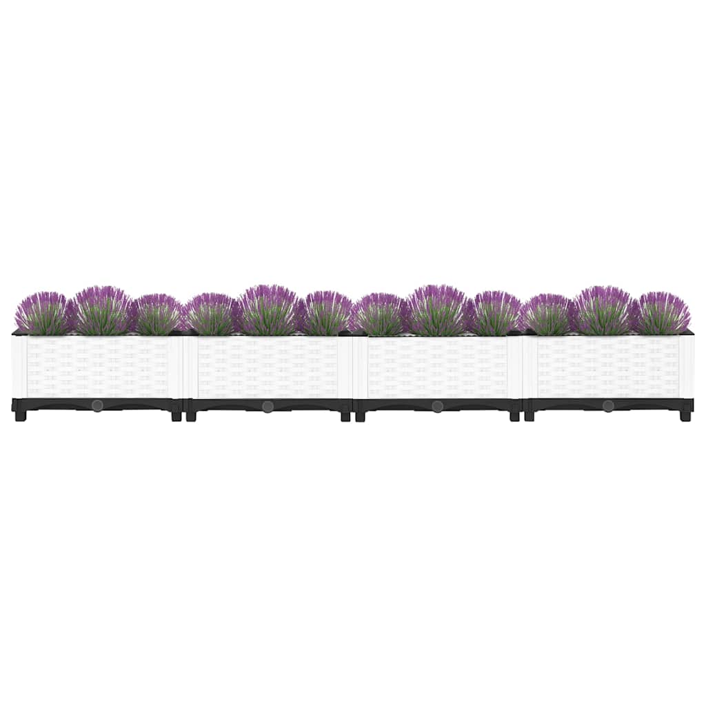 vidaXL Carré potager 160x40x23 cm en polypropylène