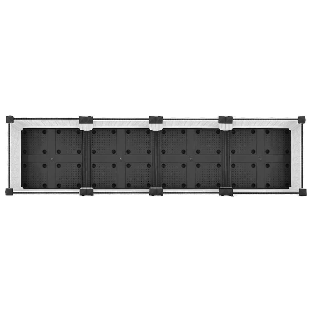 vidaXL Carré potager 160x40x23 cm en polypropylène