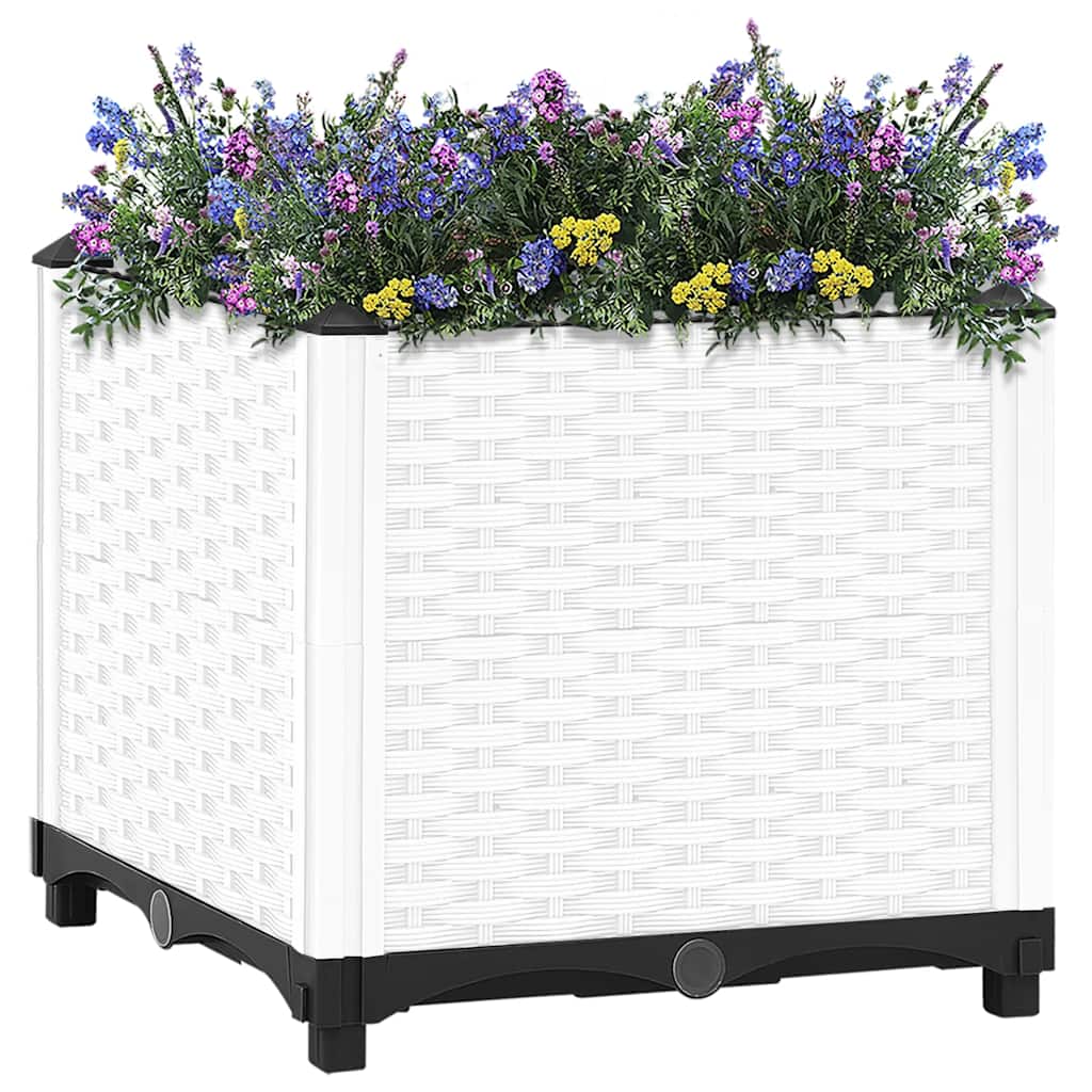 vidaXL Carré potager 40x40x38 cm en polypropylène