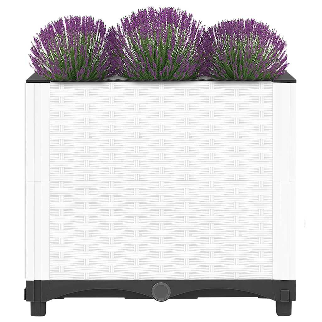 vidaXL Carré potager 40x40x38 cm en polypropylène