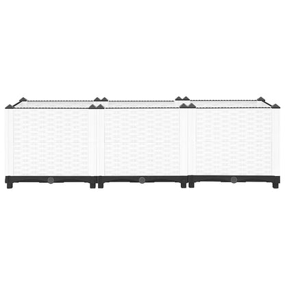 vidaXL Hochbeet 120x40x38 cm Polypropylen