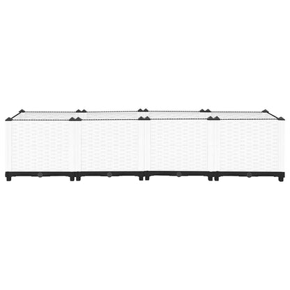 vidaXL Hochbeet 160x40x38 cm Polypropylen