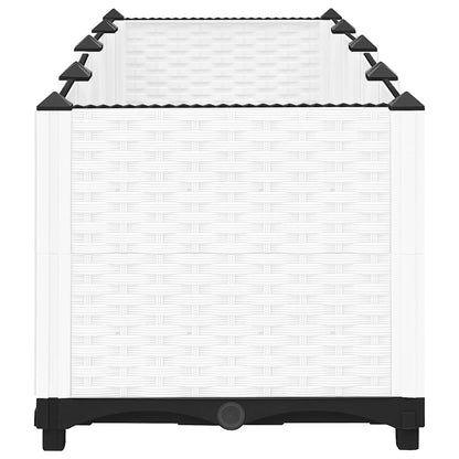 vidaXL Hochbeet 160x40x38 cm Polypropylen