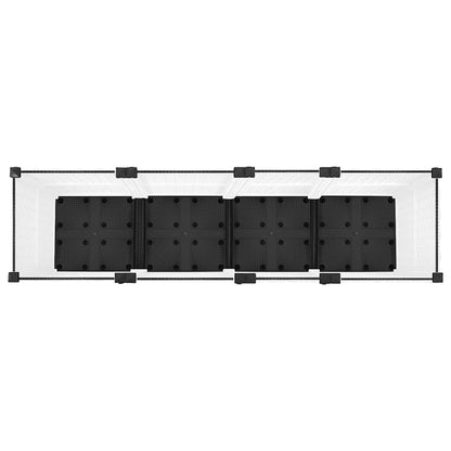 vidaXL Hochbeet 160x40x38 cm Polypropylen