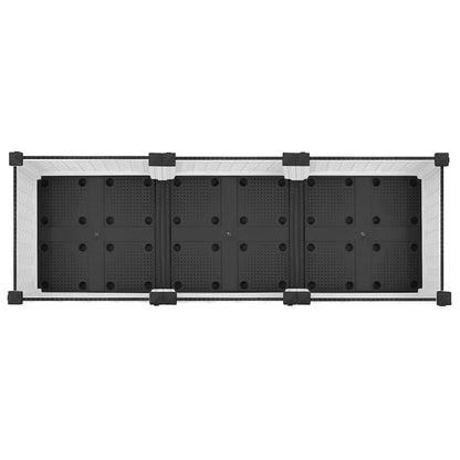 vidaXL Hochbeet 120x40x71 cm Polypropylen