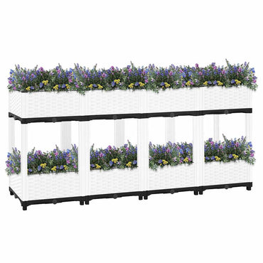 vidaXL Hochbeet 160x40x71 cm Polypropylen