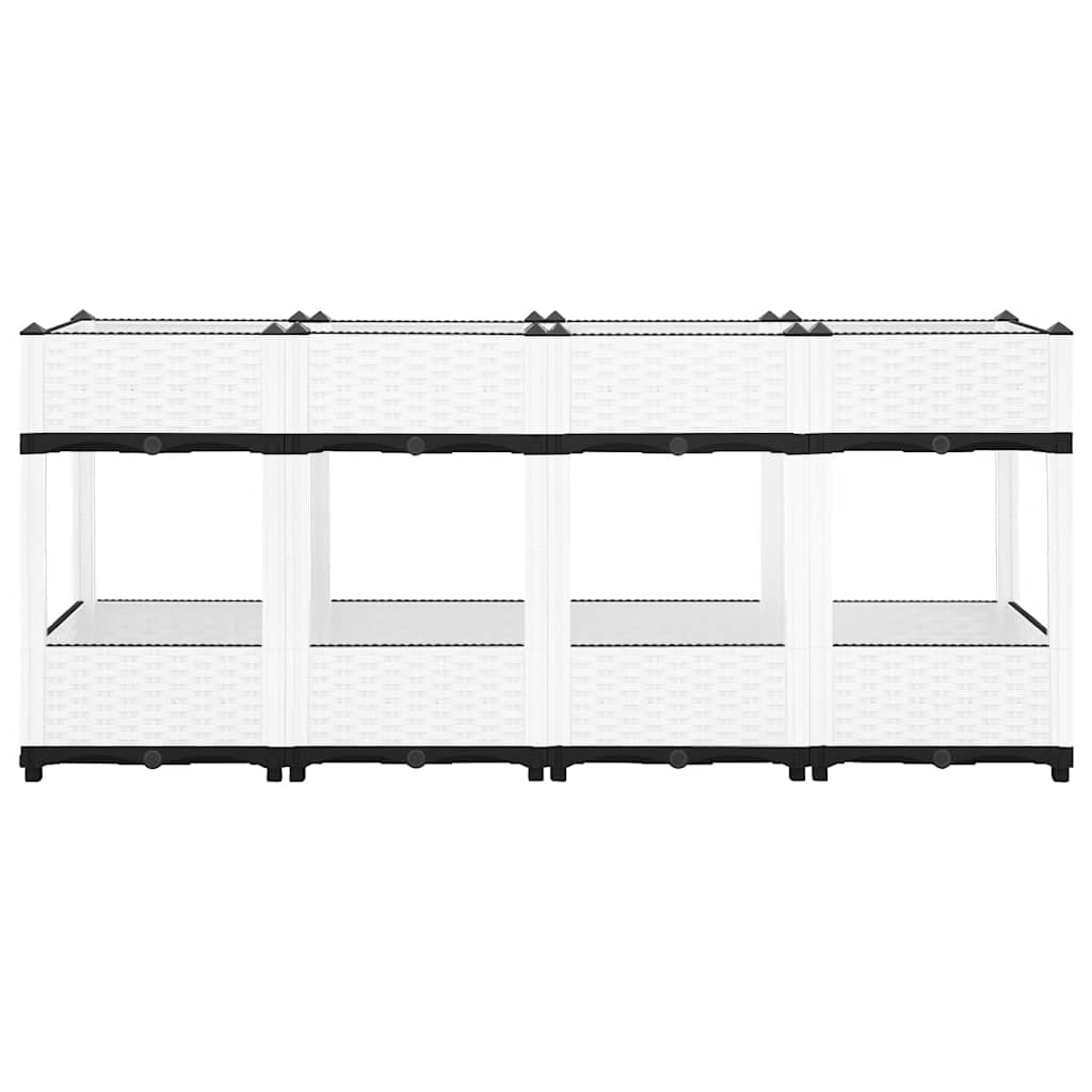 vidaXL Hochbeet 160x40x71 cm Polypropylen
