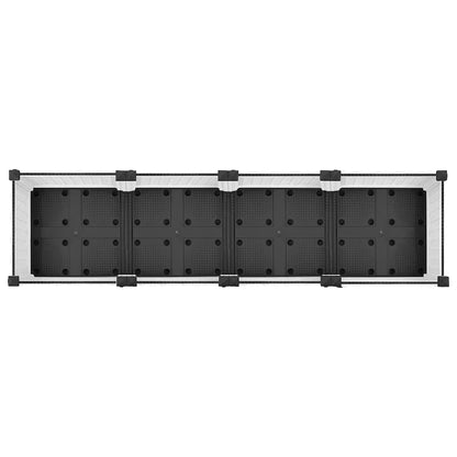 vidaXL Hochbeet 160x40x71 cm Polypropylen