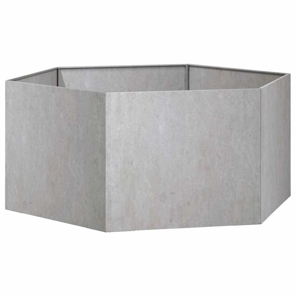 vidaXL Jardinière Rouille 90x90x45 cm Acier Corten