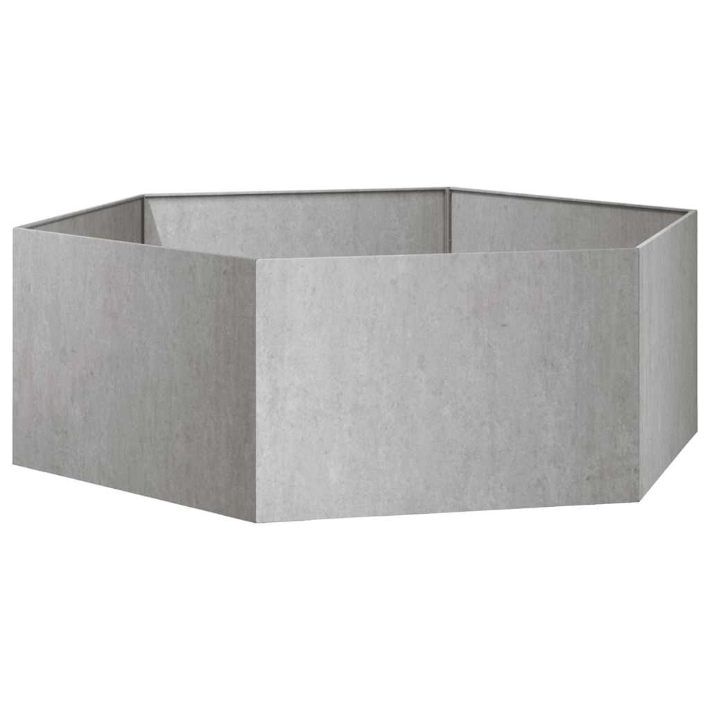 vidaXL Jardinière Rouillé 138x120x45 cm Acier Corten