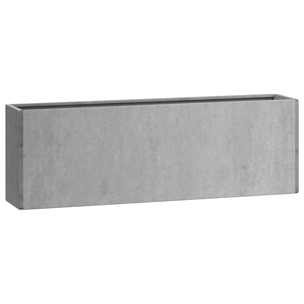 vidaXL Wand-Pflanzkübel 2 Stk. Rostig Cortenstahl 53x10x17 cm