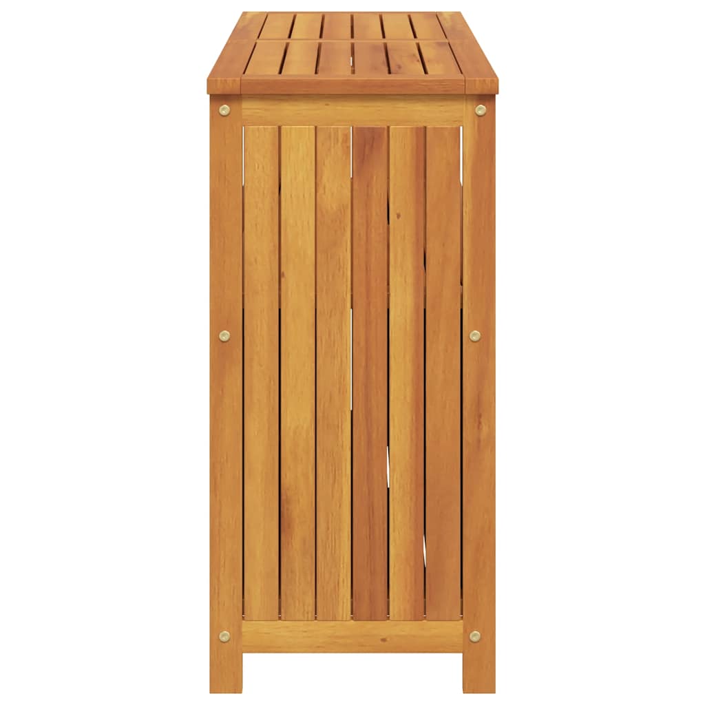 vidaXL Garten-Konsolentisch 110x35x75 cm Massivholz Akazie