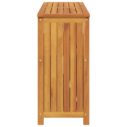vidaXL Garten-Konsolentisch 110x35x75 cm Massivholz Akazie