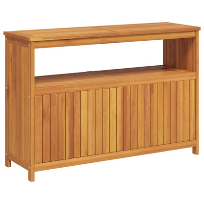 vidaXL Garten-Konsolentisch 110x35x75 cm Massivholz Akazie