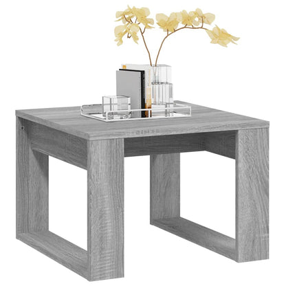 vidaXL Beistelltisch Grau Sonoma 50x50x35 cm Holzwerkstoff