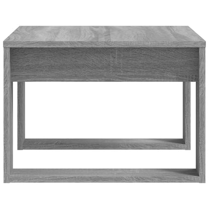 vidaXL Beistelltisch Grau Sonoma 50x50x35 cm Holzwerkstoff