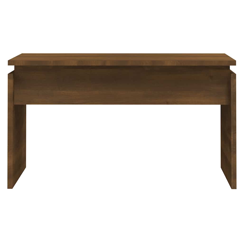 vidaXL Couchtisch Braun Eichen-Optik 68x50x38 cm Holzwerkstoff