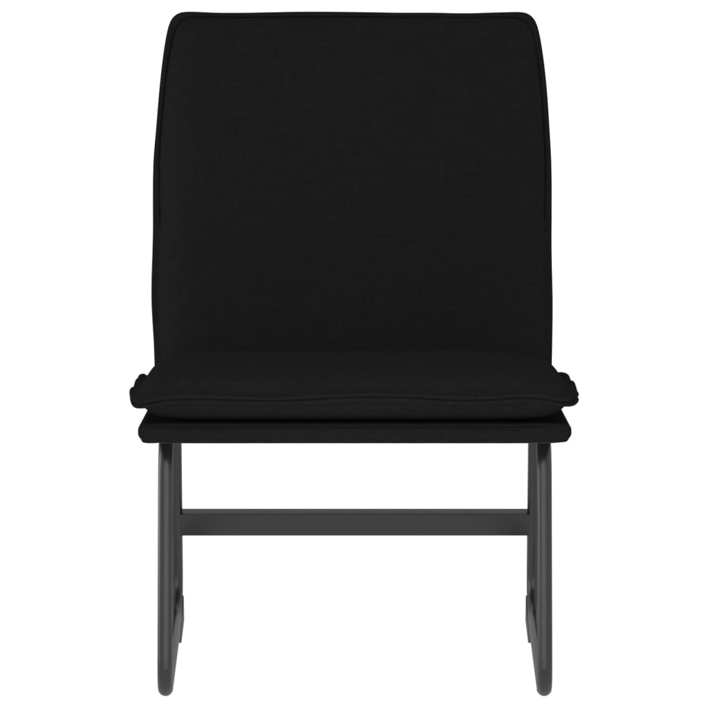 Loungesessel Schwarz 52x75x76 cm Stoff