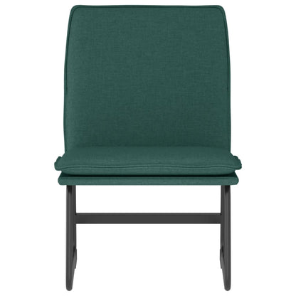 vidaXL Loungesessel Dunkelgrün 52x75x76 cm Stoff
