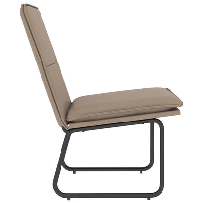 vidaXL Fauteuil de salon marron cappuccino 54x75x76 cm similicuir