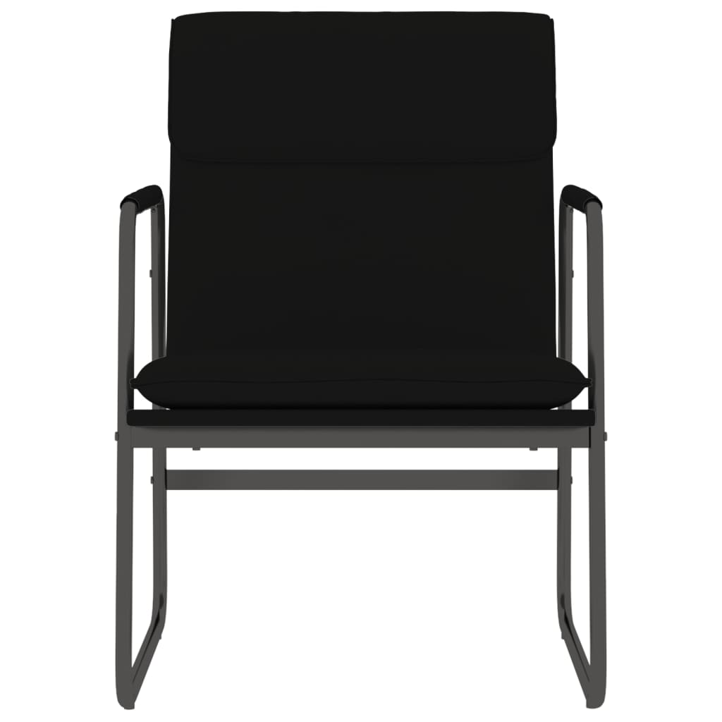 vidaXL Fauteuil de salon Noir 55x64x80 cm Similicuir