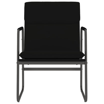 vidaXL Fauteuil de salon Noir 55x64x80 cm Similicuir