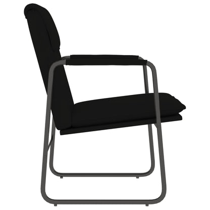 vidaXL Fauteuil de salon Noir 55x64x80 cm Similicuir