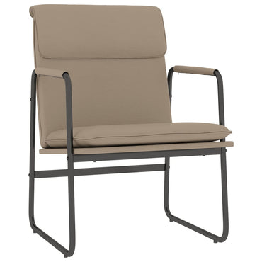 vidaXL Fauteuil de salon marron cappuccino 55x64x80 cm similicuir