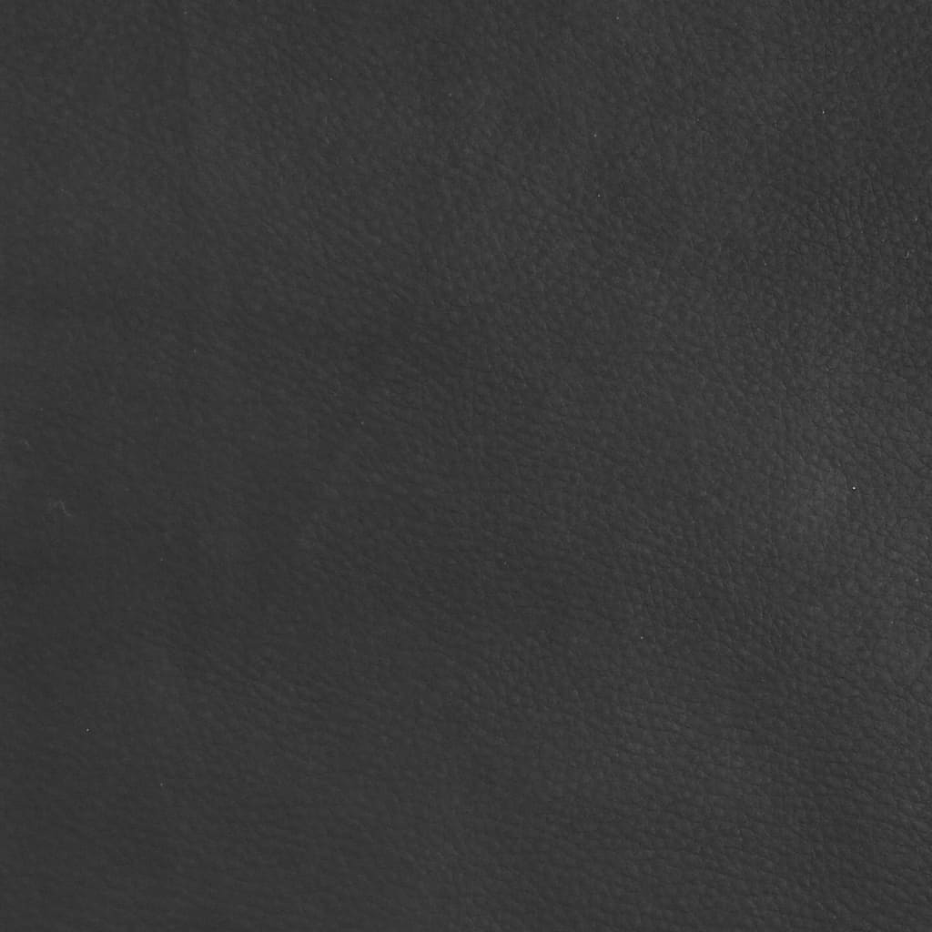 vidaXL Fauteuil noir 61x78x80 cm Similicuir