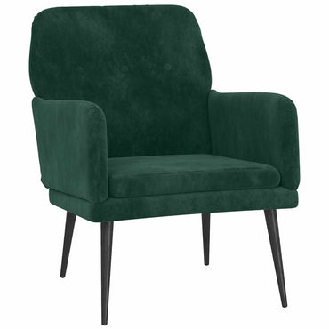 vidaXL Sessel Dunkelgrün 62x79x79 cm Samt