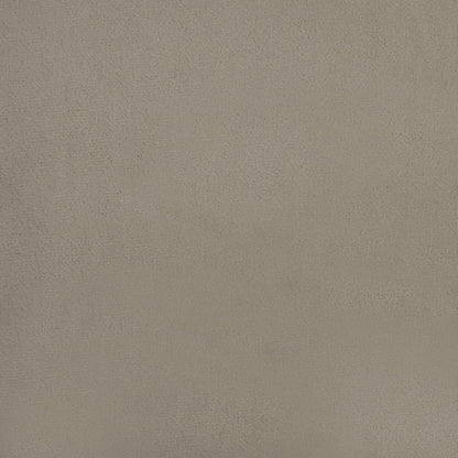 vidaXL Sessel Hellgrau 63x76x80 cm Samt