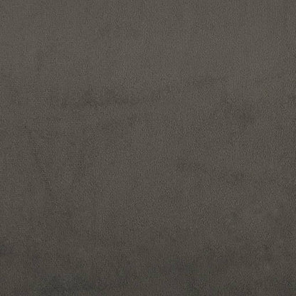 vidaXL Sessel Dunkelgrau 63x76x80 cm Samt