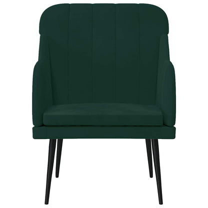vidaXL Sessel Dunkelgrün 63x76x80 cm Samt