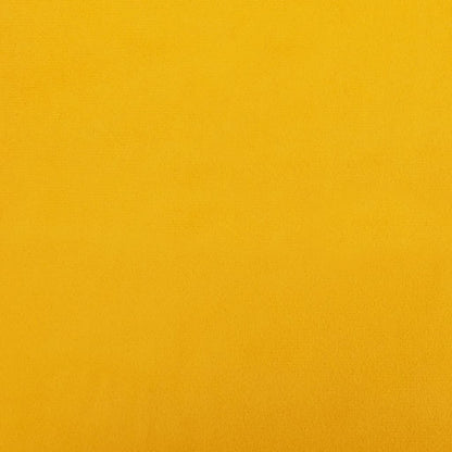 vidaXL Fauteuil Jaune 63x76x80 cm Velours