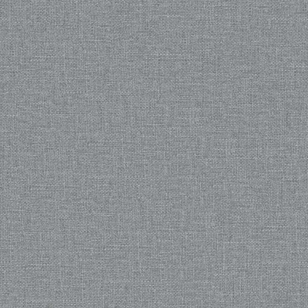 vidaXL Sessel Hellgrau 63x76x80 cm Stoff