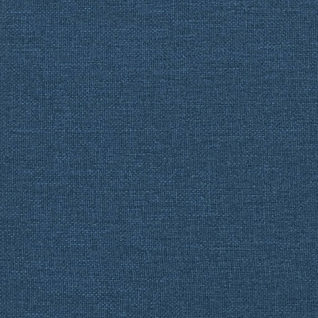 vidaXL Fauteuil bleu 63x76x80 cm Tissu