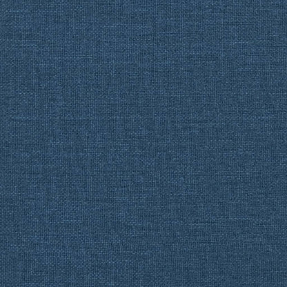 vidaXL Fauteuil bleu 63x76x80 cm Tissu