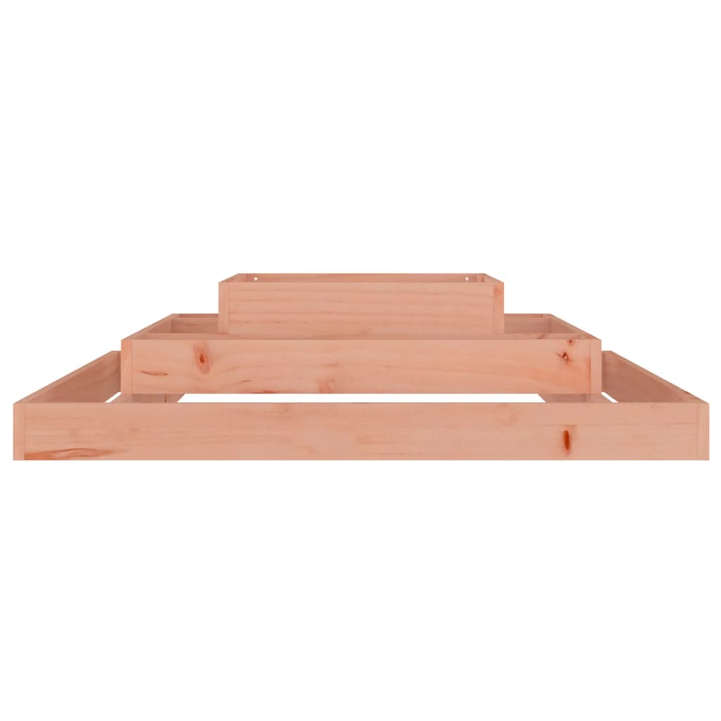 vidaXL Pflanzkübel 110x110x27 cm Massivholz Douglasie