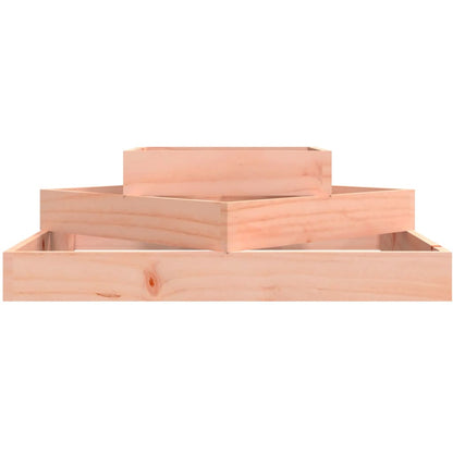 vidaXL Pflanzkübel 83x83x27 cm Massivholz Douglasie