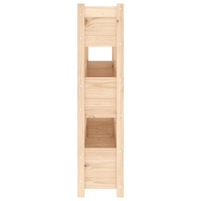 vidaXL Jardinière 112x25x104,5 cm Bois de pin massif