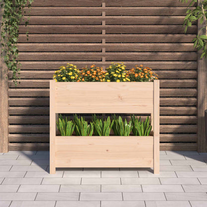 vidaXL Jardinière 77x25x66 cm Bois de pin massif