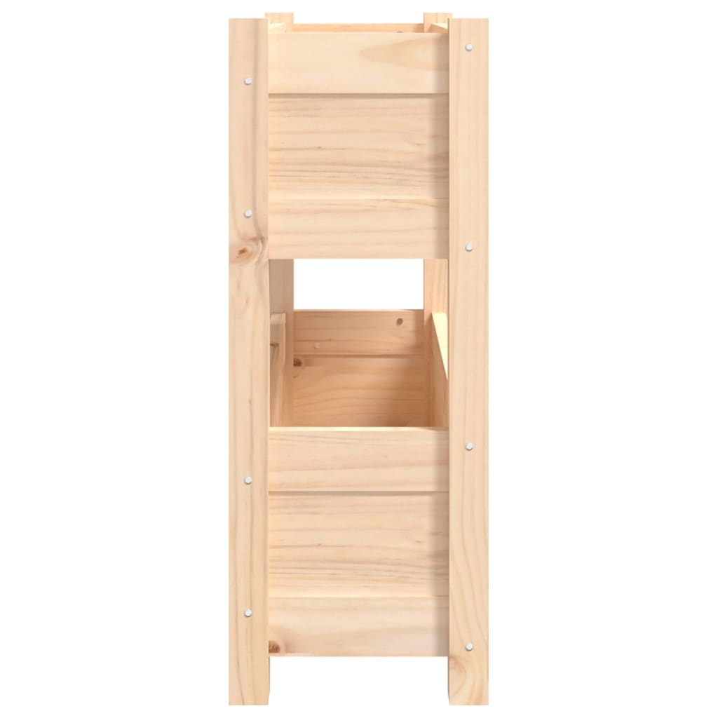vidaXL Jardinière 77x25x66 cm Bois de pin massif
