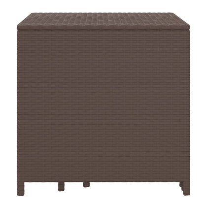 vidaXL Tables gigognes 3 pcs. Marron Résine tressée