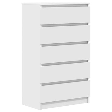 vidaXL Commode de rangement Blanc 60x36x103 cm Bois d'ingénierie