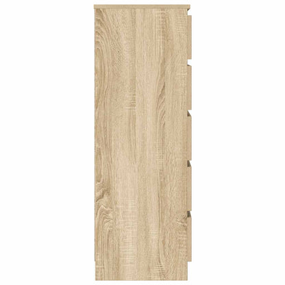 Schubladenschrank Sonoma-Eiche 60x36x103 cm Holzwerkstoff